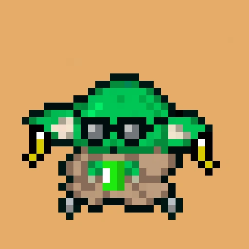 Pixel Grogu #1002