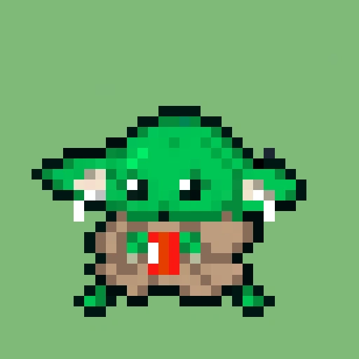 Pixel Grogu #1005