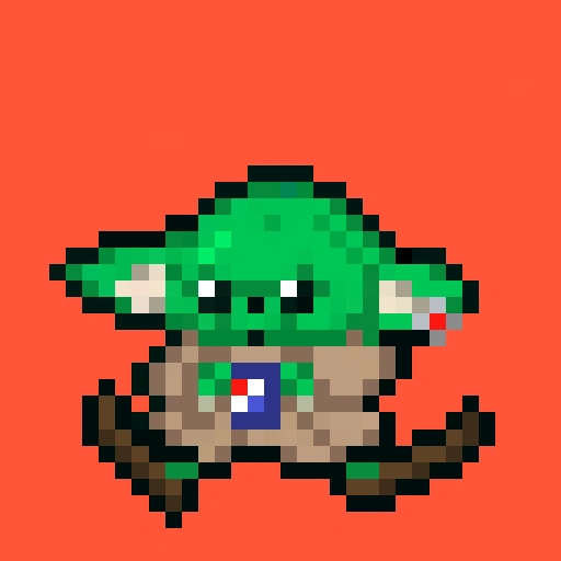 Pixel Grogu #1018