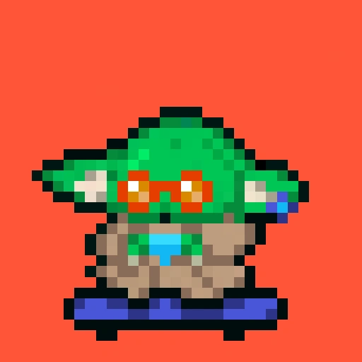 Pixel Grogu #1020