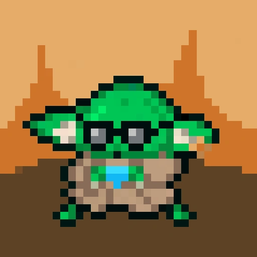 Pixel Grogu #1022