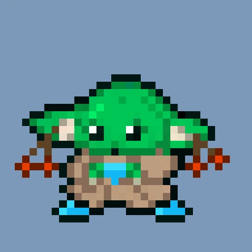 Pixel Grogu #1023