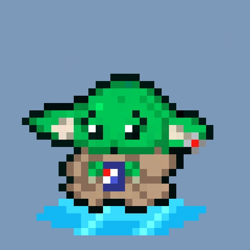 Pixel Grogu #122