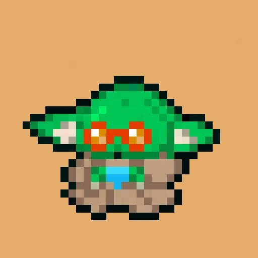 Pixel Grogu #1243