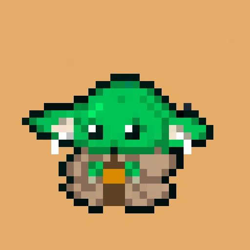 Pixel Grogu #146