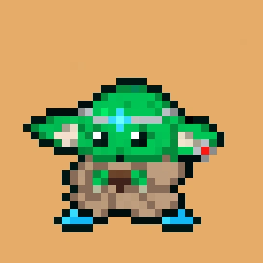 Pixel Grogu #158