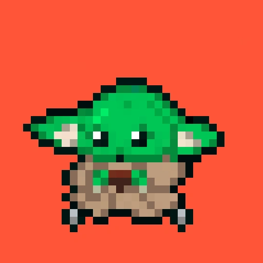 Pixel Grogu #160