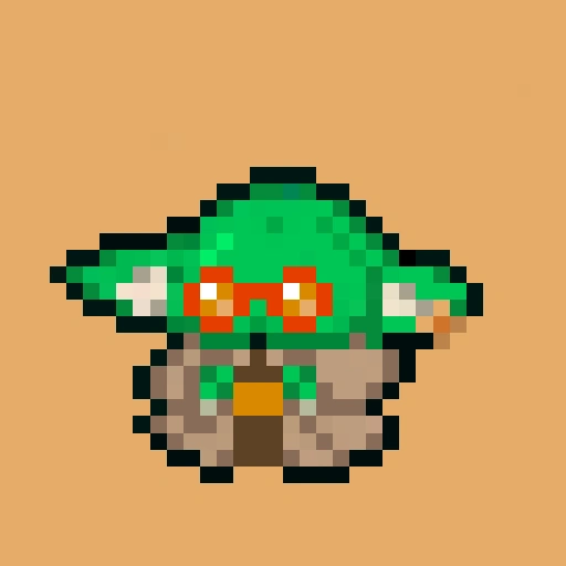 Pixel Grogu #165