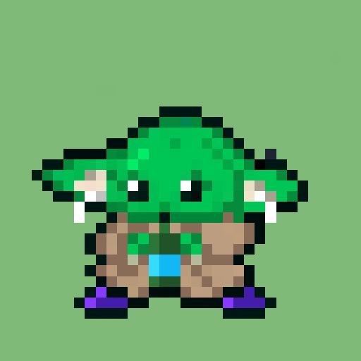 Pixel Grogu #166