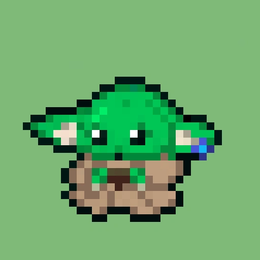 Pixel Grogu #172