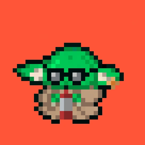 Pixel Grogu #186