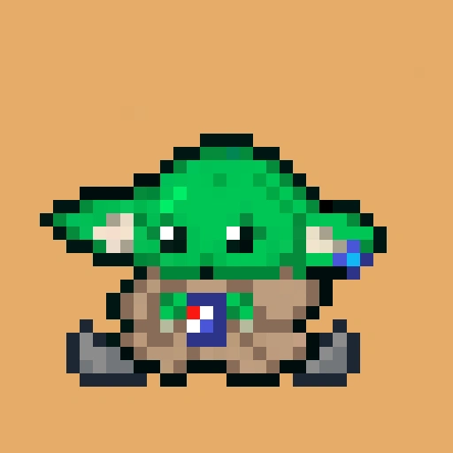 Pixel Grogu #187