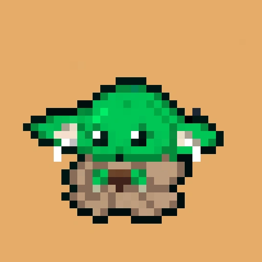 Pixel Grogu #1975