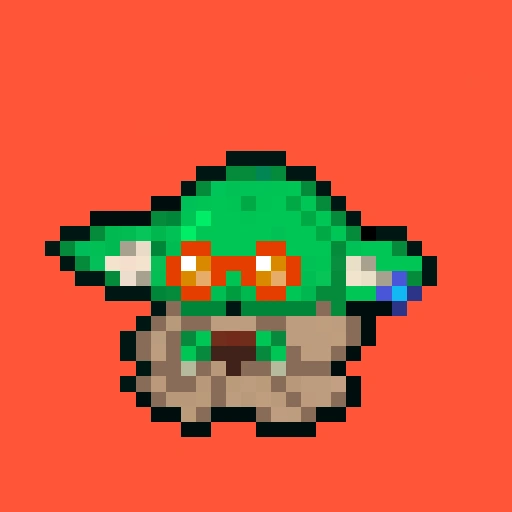 Pixel Grogu #202