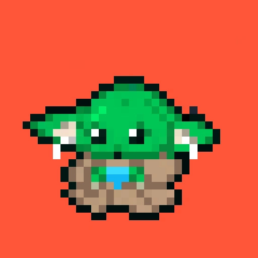 Pixel Grogu #2014