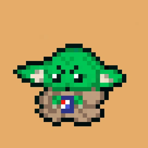 Pixel Grogu #2018