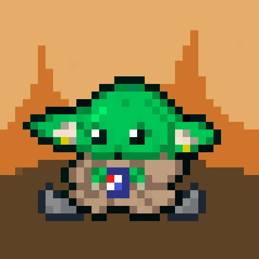 Pixel Grogu #204