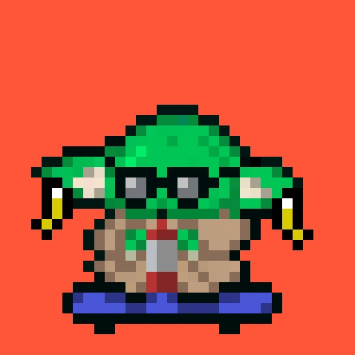 Pixel Grogu #206