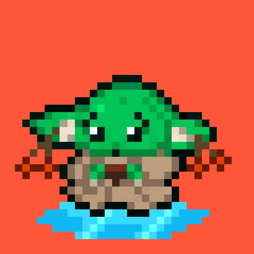 Pixel Grogu #22