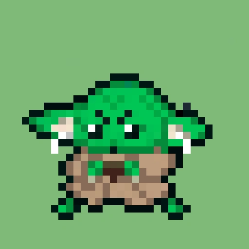 Pixel Grogu #215