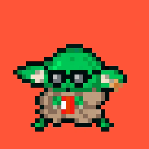 Pixel Grogu #231