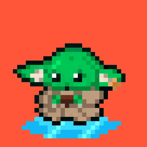 Pixel Grogu #235