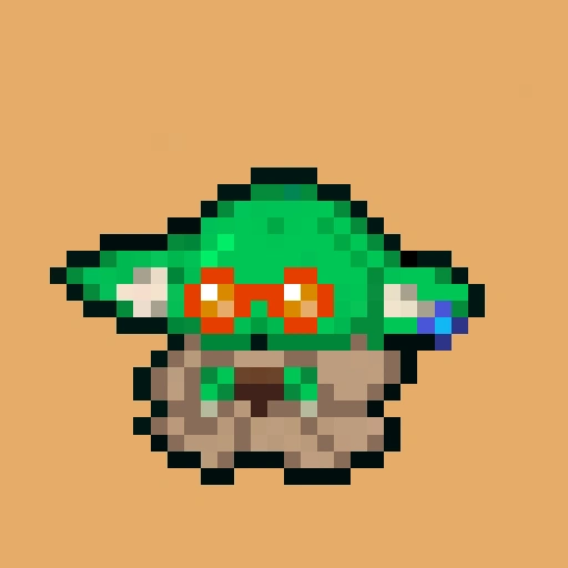 Pixel Grogu #241