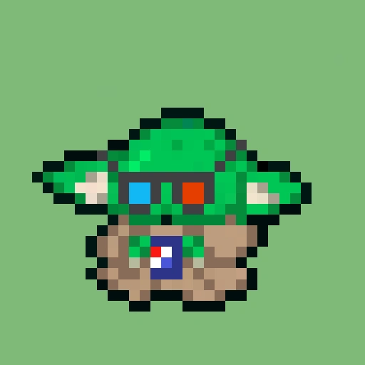 Pixel Grogu #243