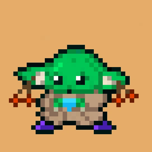 Pixel Grogu #244