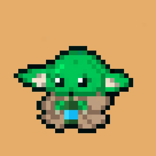 Pixel Grogu #245