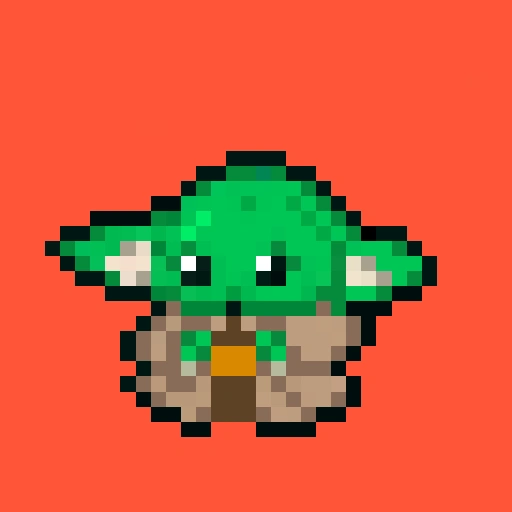 Pixel Grogu #2465