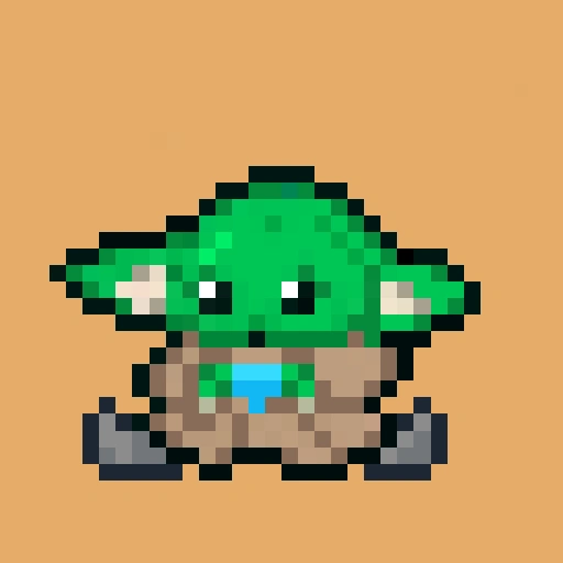 Pixel Grogu #2472