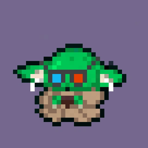 Pixel Grogu #258