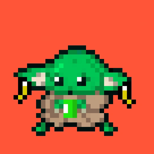 Pixel Grogu #259