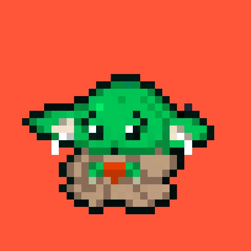 Pixel Grogu #263