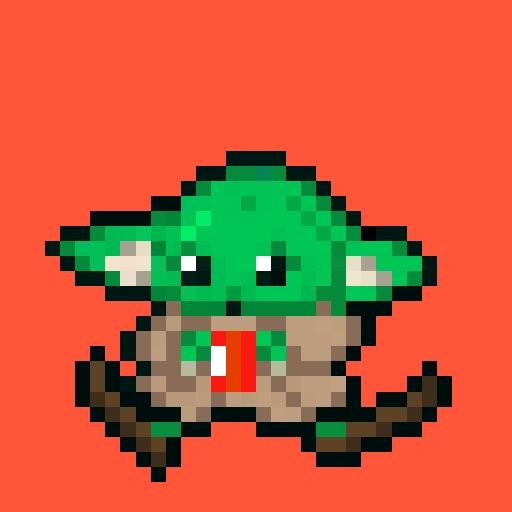 Pixel Grogu #264