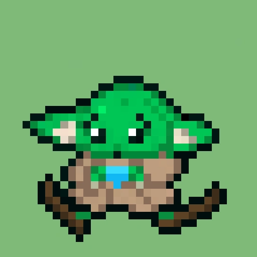 Pixel Grogu #280