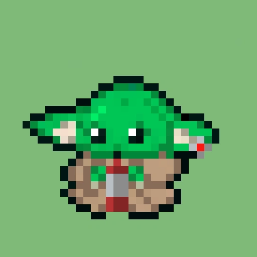 Pixel Grogu #29