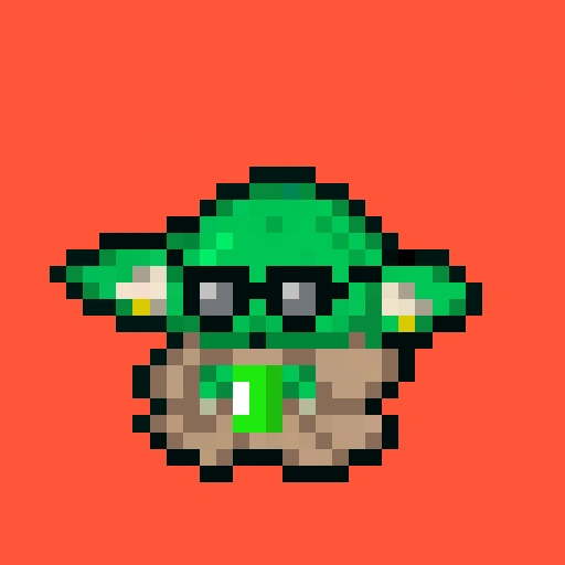 Pixel Grogu #290