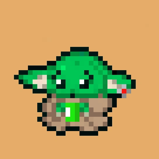 Pixel Grogu #297