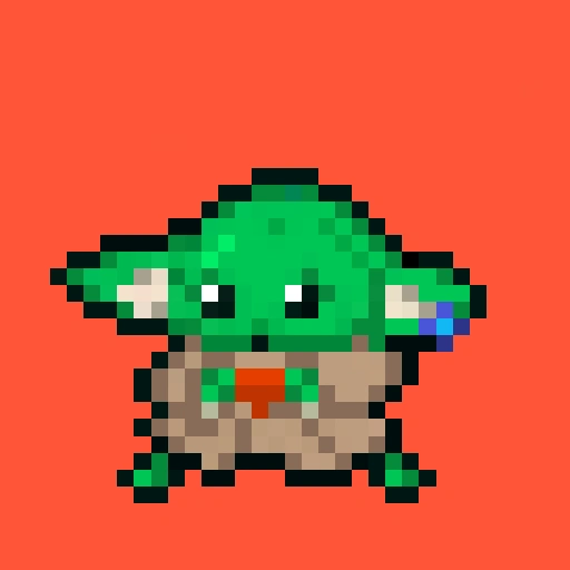 Pixel Grogu #303