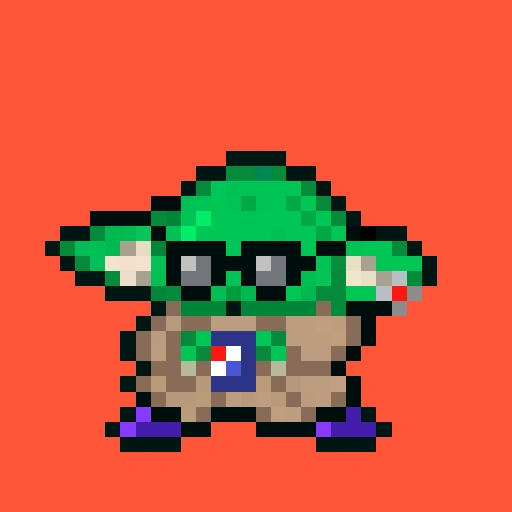 Pixel Grogu #304