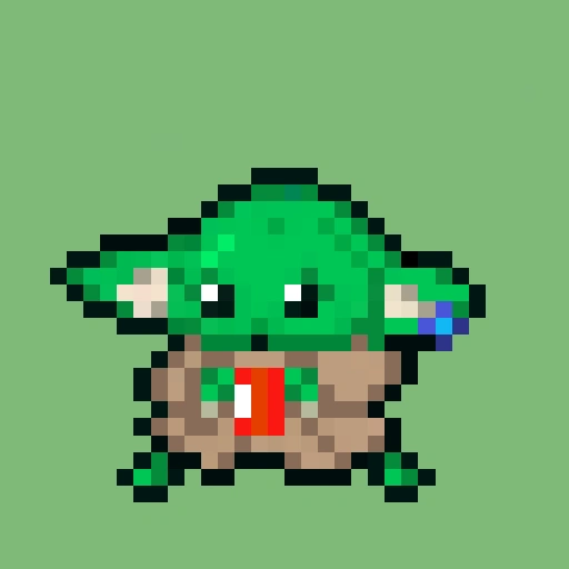 Pixel Grogu #305