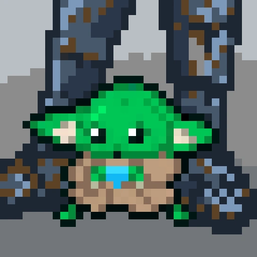 Pixel Grogu #308