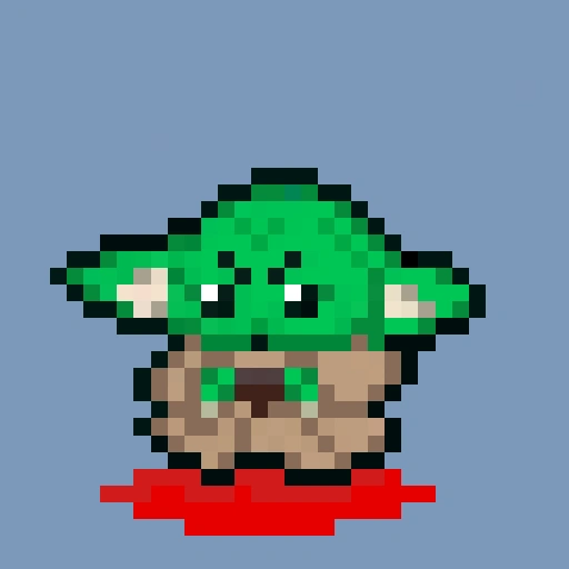 Pixel Grogu #32