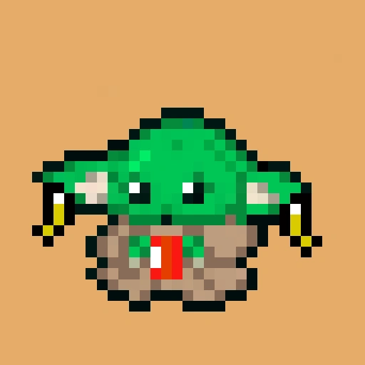 Pixel Grogu #33