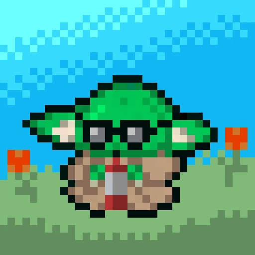 Pixel Grogu #321