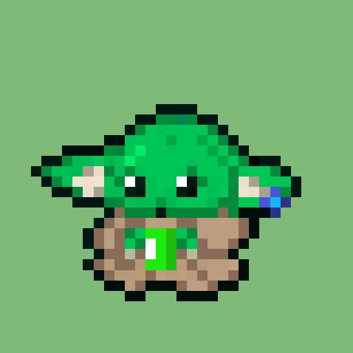 Pixel Grogu #323