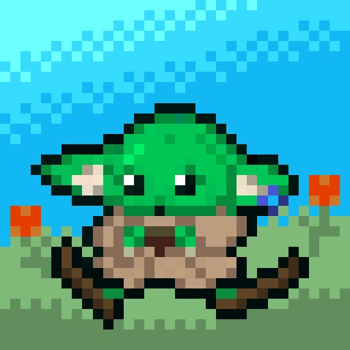 Pixel Grogu #345