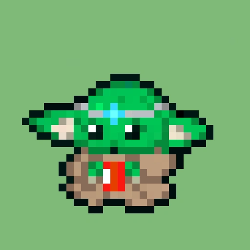 Pixel Grogu #347